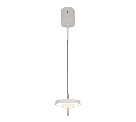 Lámpara de techo colgante Trio Keaton LED gris cálido 150cm 340210176