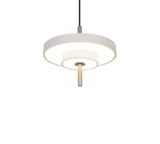 Lámpara de techo colgante Trio Keaton LED gris cálido 150cm 340210176