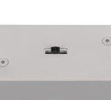 Lámpara de techo colgante Trio Keaton LED gris cálido 150cm 340210576