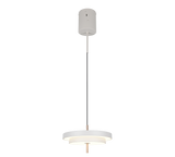 Lámpara de techo colgante Trio Keaton LED gris cálido 150cm 340219176
