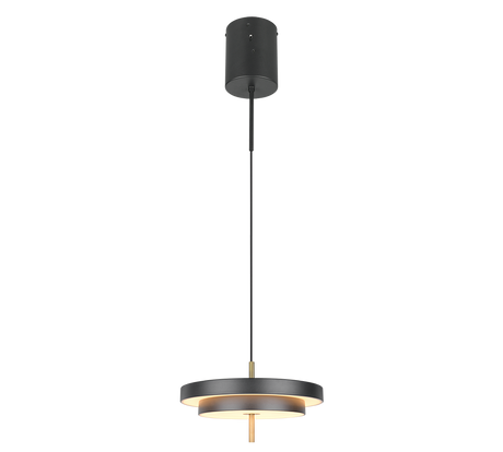 Colgante Keaton 1L Negro/oro 40*