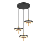 Colgante Keaton 3L Negro