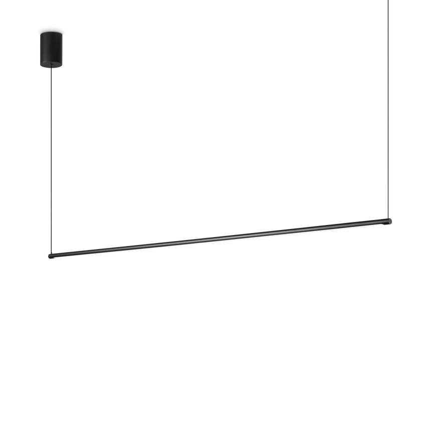 Lámpara colgante Ideal Lux Essence negro LED 19W 2700K Ø115cm 341033