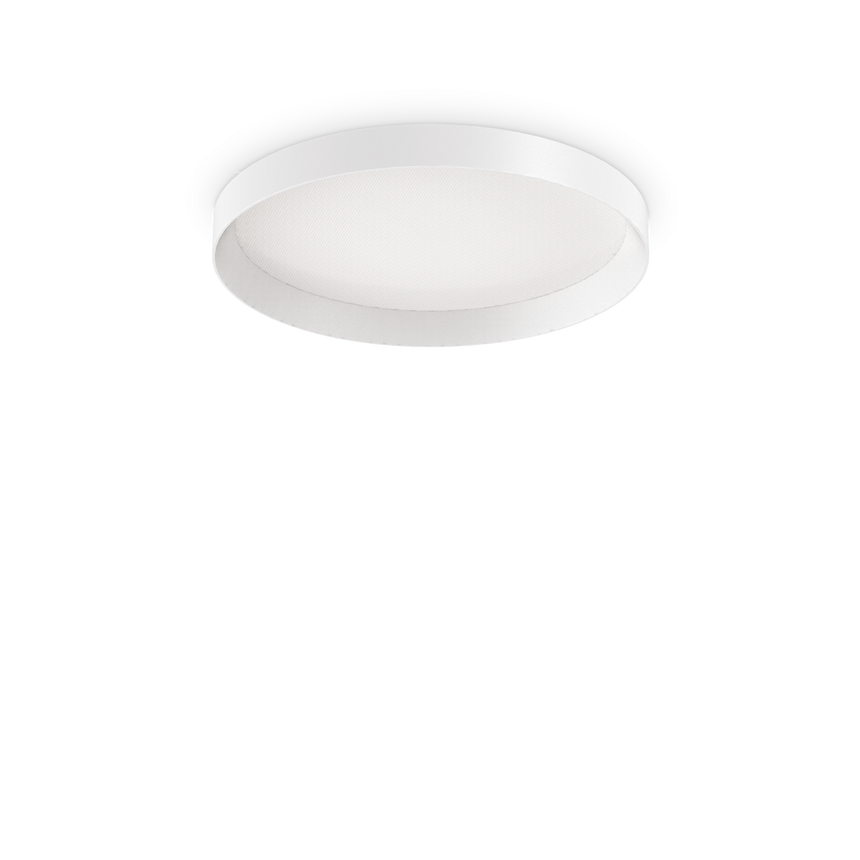 Plafón de techo Ideal Lux Fly blanco LED 18W 2700K Ø35cm 341149