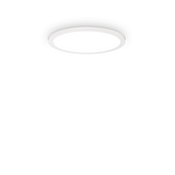 Plafón de techo Ideal Lux Fly blanco LED 18W 2700K Ø35cm 341224