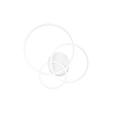 Plafón de techo Ideal Lux Frame blanco LED 41W 2700K Ø61cm 341309