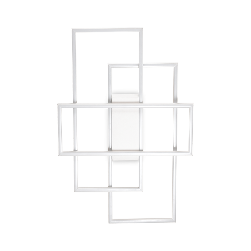 Plafón de techo Ideal Lux Frame blanco LED 33W 2700K Ø62,5cm 341323