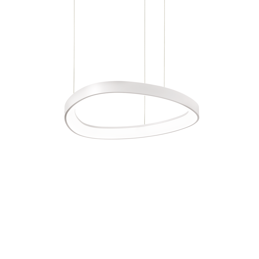 Lámpara colgante Ideal Lux Gemini LED 36W 2700K 42,5cm blanco — ref. 341521 (1)