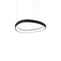 Lámpara colgante Ideal Lux Gemini LED 36W 2700K 42,5cm negro — ref. 341538 (1)