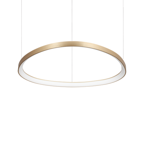 Lámpara colgante Ideal Lux Gemini latón LED 56W 2700K Ø81cm 341606