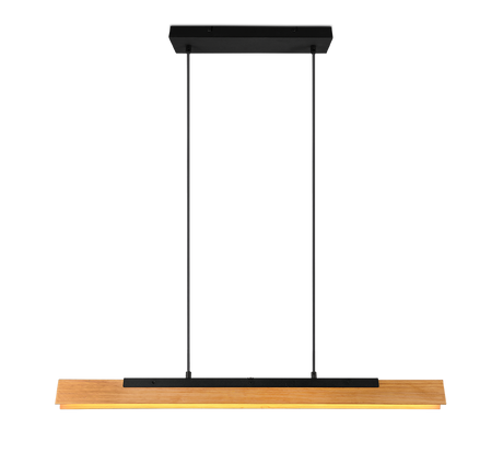 Lámpara de techo colgante Trio Kerala LED negro mate táctil 3000K 150cm 34161013