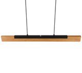 Lámpara de techo colgante Trio Kerala LED negro mate táctil 3000K 150cm 34161013