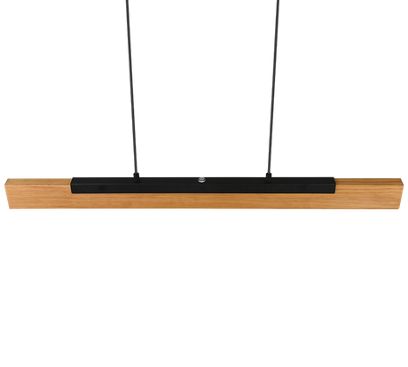 Lámpara de techo colgante Trio Kerala LED negro mate táctil 3000K 150cm 34161013