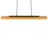 Lámpara de techo colgante Trio Kerala LED negro mate táctil 3000K 150cm 34161013