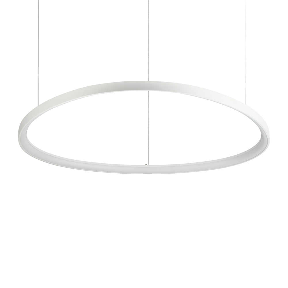 Lámpara colgante Ideal Lux Gemini LED 78W 105cm 2700K blanco — ref. 341613 (1)