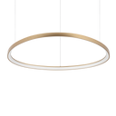 Lámpara colgante Ideal Lux Gemini latón LED 78W Ø105cm 341637