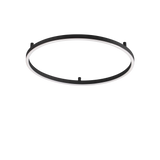 Plafón de techo Ideal Lux Oracle Slim LED 37W 2700K Ø70cm negro — ref. 341927 (1)