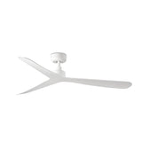 Ventilador de techo Faro Rocker M blanco mate 3 palas motor DC Ø132cm 34194WT