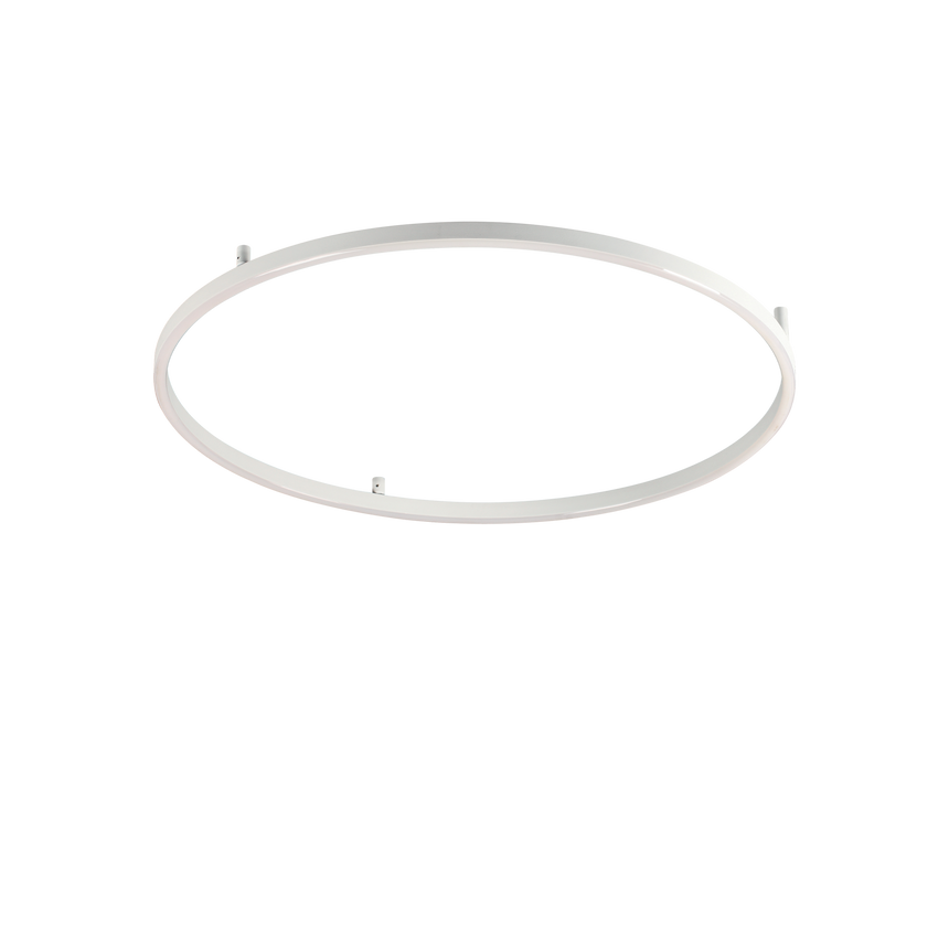 Plafón de techo Ideal Lux Oracle Slim blanco LED 37W 4000K Ø70cm 341958