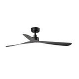 Ventilador de techo Faro Rocker M negro mate 3 palas motor DC Ø132cm 34196WT
