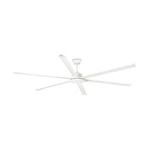 Ventilador de techo sin luz Faro Rotterdam motor DC Ø250cm 6 palas blanco mate — ref. 34206 (1)