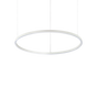 Lámpara colgante Ideal Lux Oracle Slim LED 40W 4000K regulable Ø70cm blanco — ref. 342078 (1)