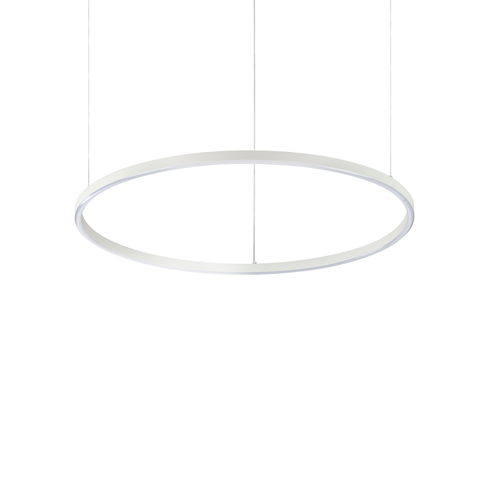 Lámpara colgante Ideal Lux Oracle Slim LED 40W 4000K regulable Ø70cm blanco — ref. 342078 (1)