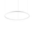 Lámpara colgante Ideal Lux Oracle Slim blanco LED 53W 2700K Ø90cm 342115