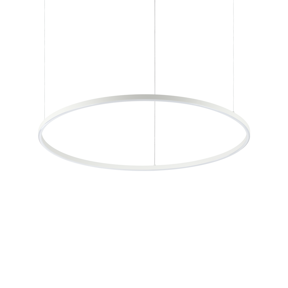 Lámpara colgante Ideal Lux Oracle Slim blanco LED 42W 4000K regulable Ø90cm 342139