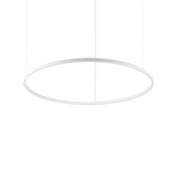 Lámpara colgante Ideal Lux Oracle Slim blanco LED 42W 4000K regulable Ø90cm 342139