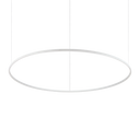 Lámpara colgante Ideal Lux Oracle Slim blanco LED 81W Ø150cm 342177