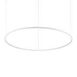 Lámpara colgante Ideal Lux Oracle Slim blanco LED 77W regulable Ø150cm 342191