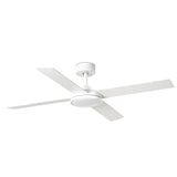 Ventilador de techo con luz Faro Saint motor DC LED blanco mate 2700-6000K CCT Ø132cm 4 34265