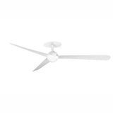 Ventilador de techo Faro Sfera Recessed M blanco mate 3 palas motor DC Ø125cm 34272R