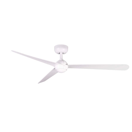 Ventilador de techo sin luz Faro Sfera motor DC Ø125cm 3 palas blanco mate — ref. 34272 (1)