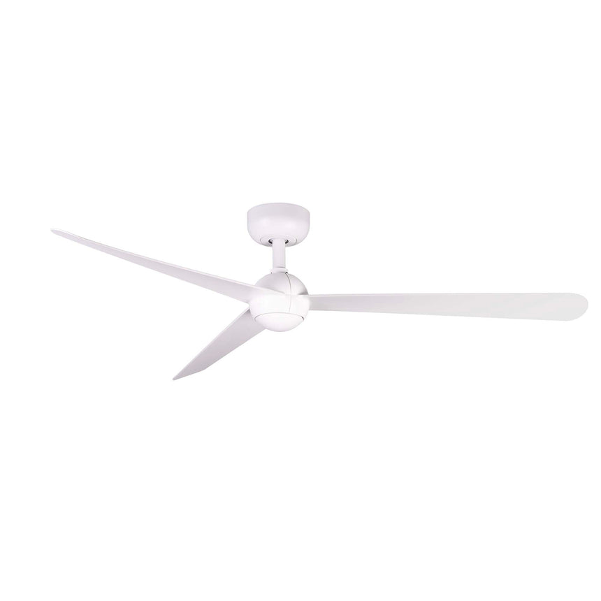 Ventilador de techo sin luz Faro Sfera motor DC Ø125cm 3 palas blanco mate — ref. 34272 (1)