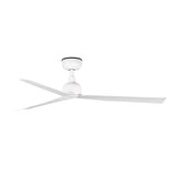 Ventilador de techo Faro Marine M blanco mate 3 palas motor DC Ø125cm 34274WT