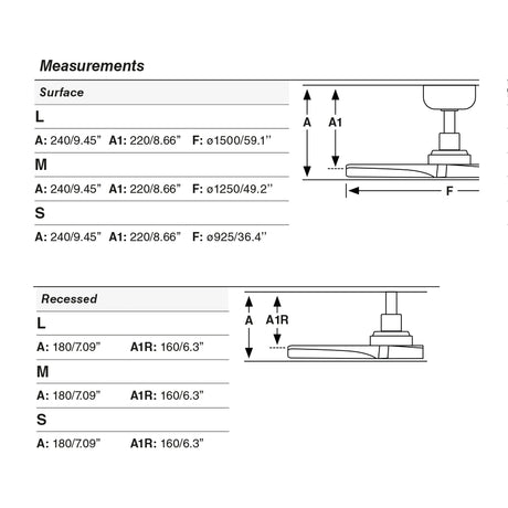 Ventilador de techo sin luz Faro Klim motor DC palas de madera pino Ø125cm 3 palas 34283 - imagen 3