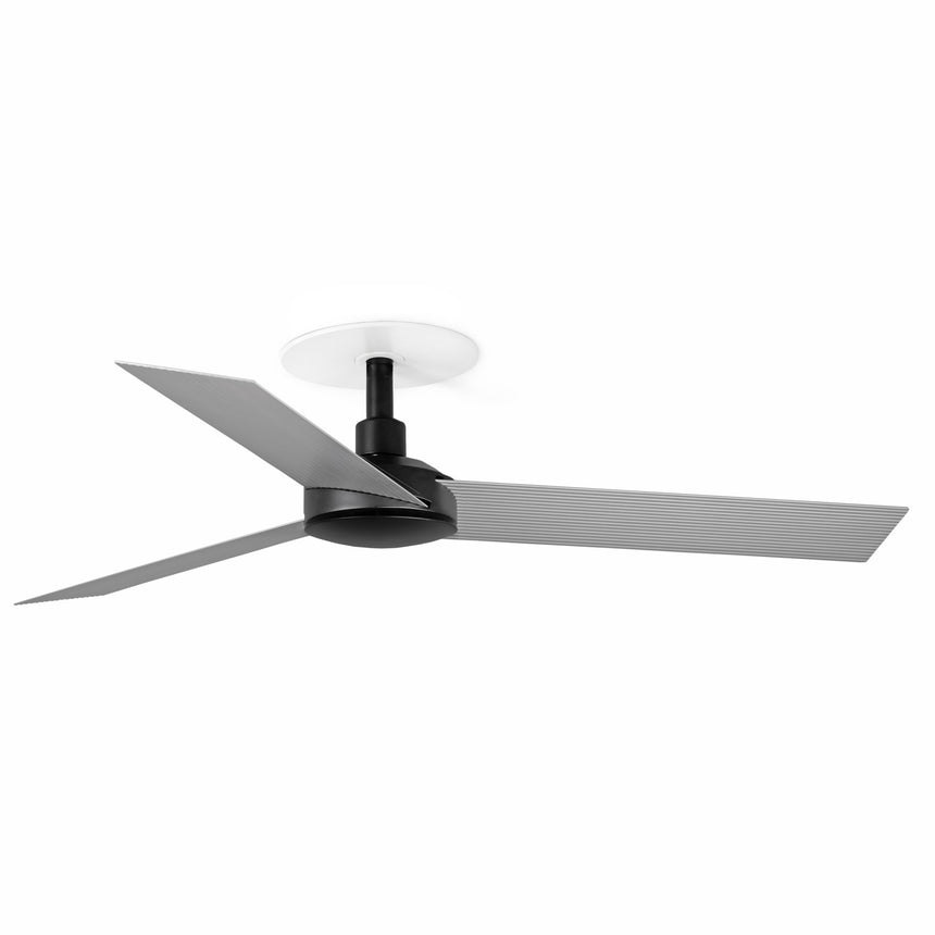 Ventilador de techo Faro Cruiser Recessed S aluminio 3 palas motor DC Ø106cm 34285R