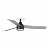 Ventilador de techo con luz Faro Cruiser Recessed S LED aluminio 3 palas motor DC 2700-4000K Ø106cm 34285R1S