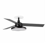Ventilador de techo con luz Faro Cruiser Recessed Tak S LED aluminio 3 palas motor DC 2700K Ø106cm 34285R2W