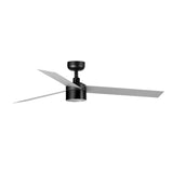 Ventilador de techo con luz Faro Cruiser Tek L LED aluminio 3 palas motor DC 4000K Ø132cm 342863C