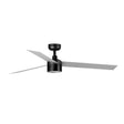 Ventilador de techo con luz Faro Cruiser Tek L LED aluminio 3 palas motor DC 3000K Ø132cm 342863N — vista 1