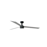 Ventilador de techo con luz Faro Cruiser XL LED aluminio 3 palas motor DC 2700-4000K Ø160cm 342871S
