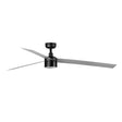 Ventilador de techo con luz Faro Cruiser Tek XL LED aluminio 3 palas motor DC 3000K Ø160cm 342873N — vista 1