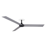 Ventilador de techo Faro Cruiser Recessed XL aluminio 3 palas motor DC Ø160cm 34287R