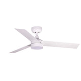 Ventilador de techo con luz Faro Cruiser S LED blanco mate 3 palas motor DC 2700-6500K Ø106cm 34288-1TW — vista 1