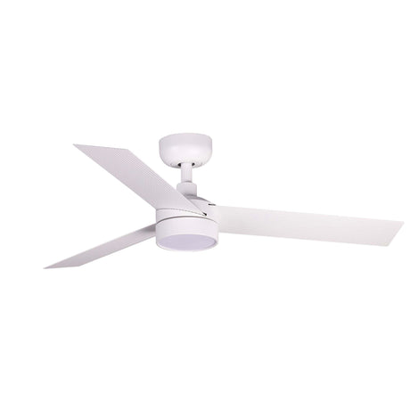 Ventilador de techo con luz Faro Cruiser S LED blanco mate 3 palas motor DC 2700-6500K Ø106cm 34288-1TW — vista 1