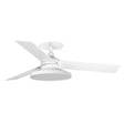 Ventilador de techo con luz Faro Cruiser Recessed Tak S LED blanco mate 3 palas motor DC 4000K Ø106cm 34288R2C — vista 1