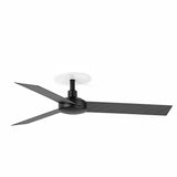 Ventilador de techo Faro Cruiser Recessed S negro mate 3 palas motor DC Ø106cm 34289R
